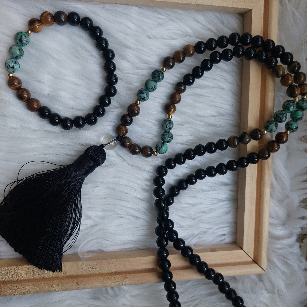 Necklace &berclet handmade